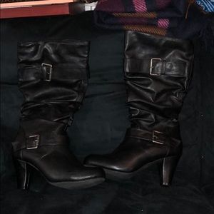 Black Madden Girl Heel Boots